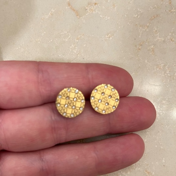 Michael Kors Rose Gold Stud Earrings - Picture 3 of 6